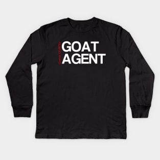 GOAT Agent Kids Long Sleeve T-Shirt